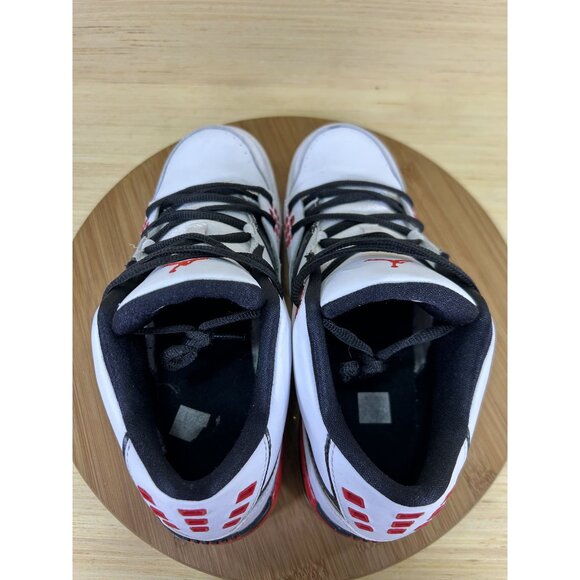 Jordan Flight 23 White Black Red Leather Athletic Shoes Womens Size 8.5 (7y) - Picture 6 of 8